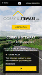 Mobile Screenshot of corryandstewart.com